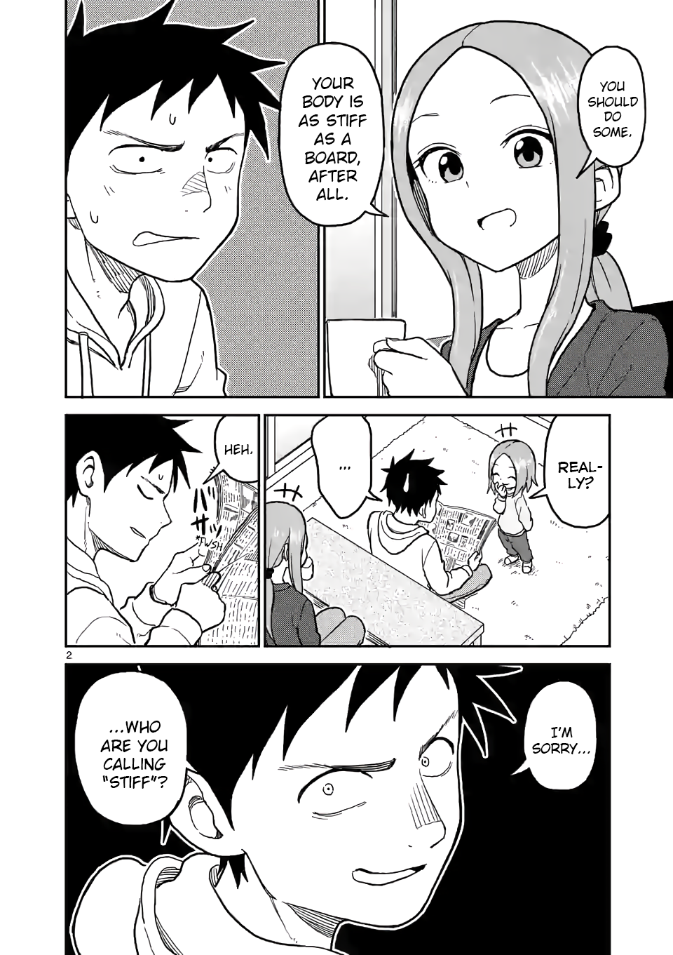 Karakai Jouzu no (Moto) Takagi-san Chapter 115 2